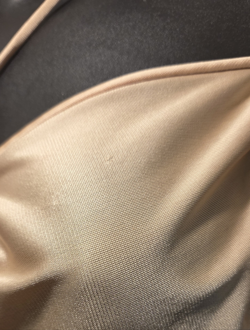 Vintage 70's JC Penny Elegant Cream Slip Chemise Dress SzM - Picture 10 of 12